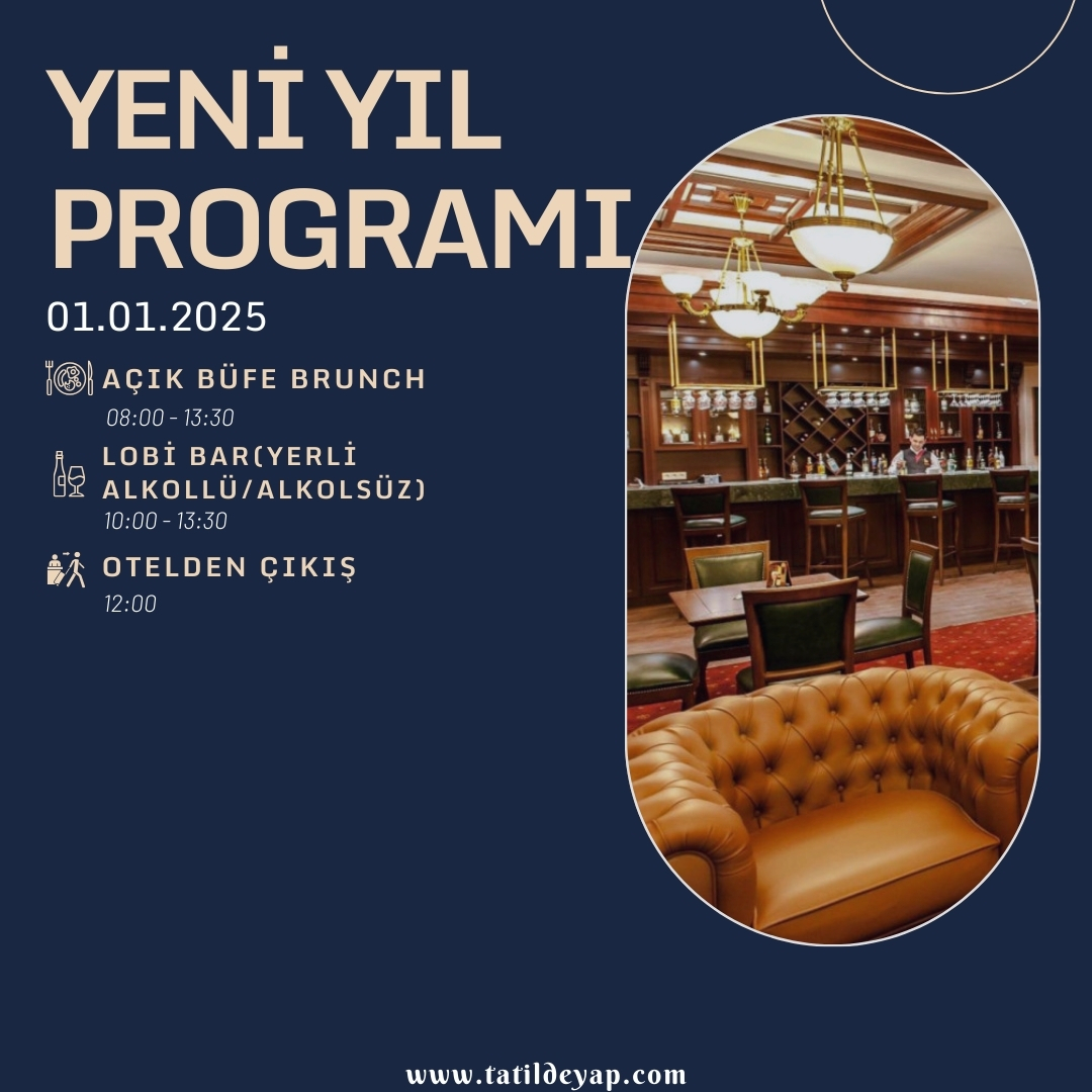 Tusan Beach Resort Hotel 2025 Yılbaşı Programı ve Gala Eğlencesi