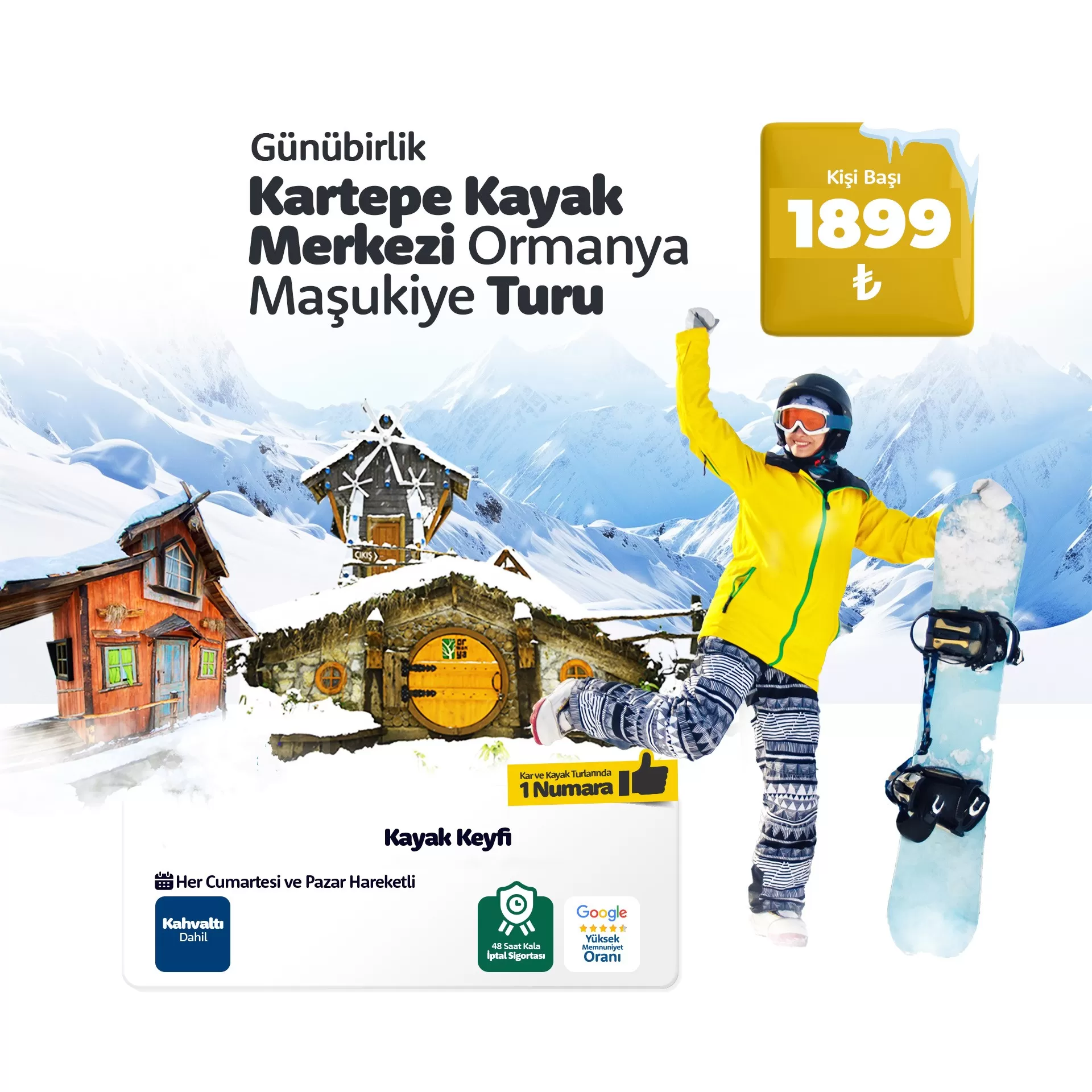 İzmir Çıkışlı Günübirlik Ormanya Maşukiye Kartepe Turu, 2026 Sömestre