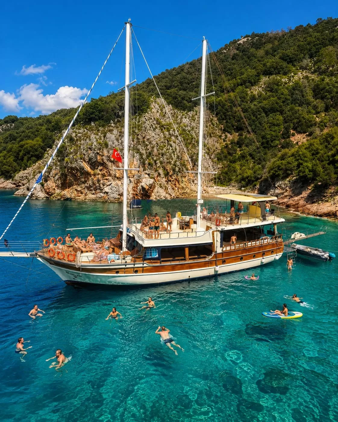 Fethiye Yelkenli 12 Adalar Tekne Turu
