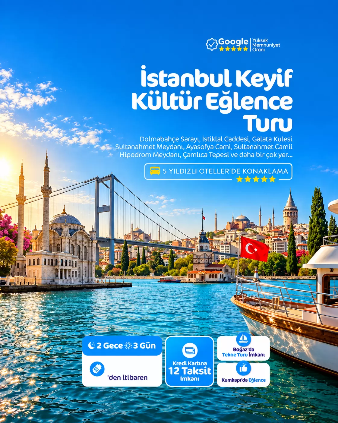 İzmir Çıkışlı İstanbul Turu