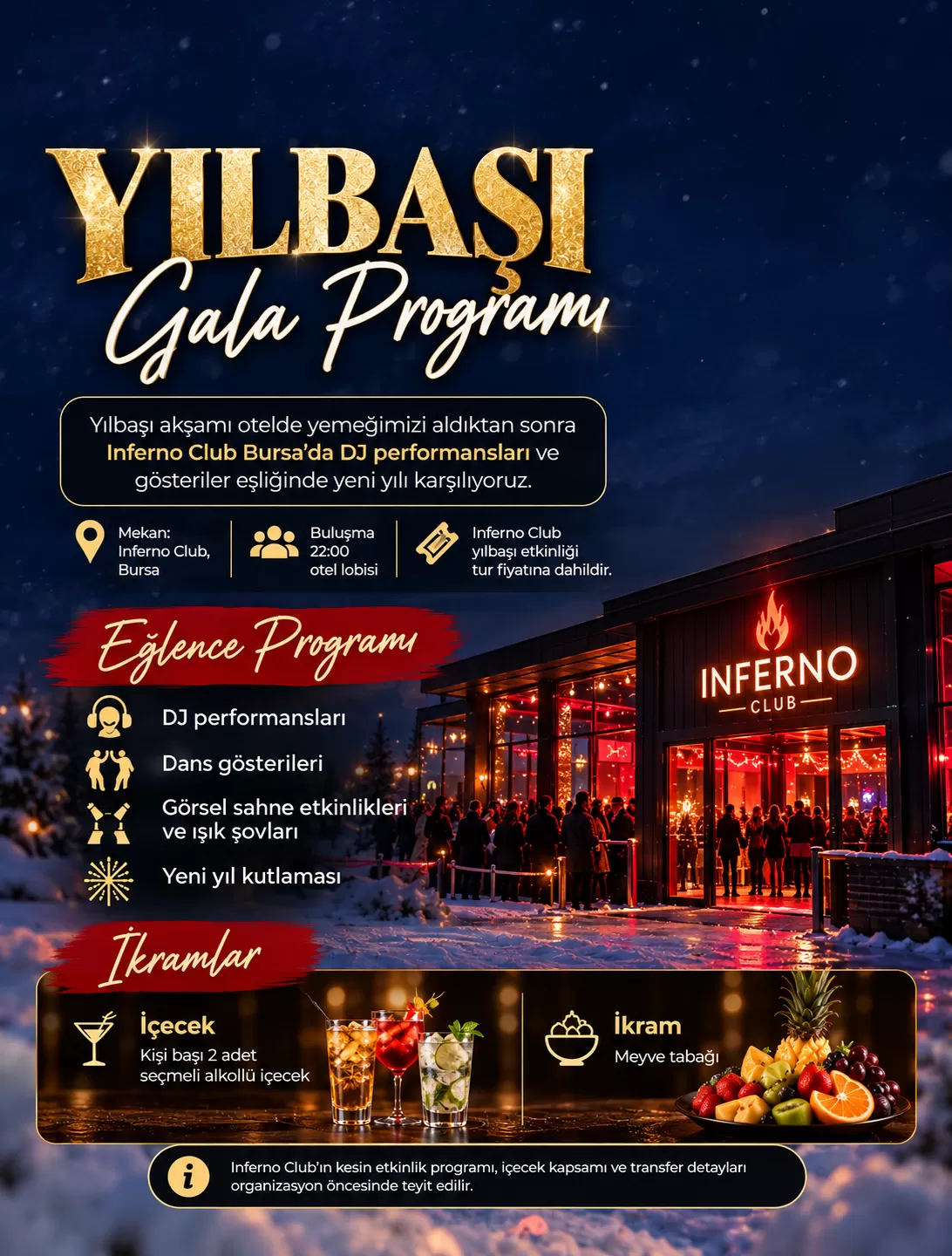 Yılbaşı Uludağ Bursa Turu (2 Gün 1 Gece)