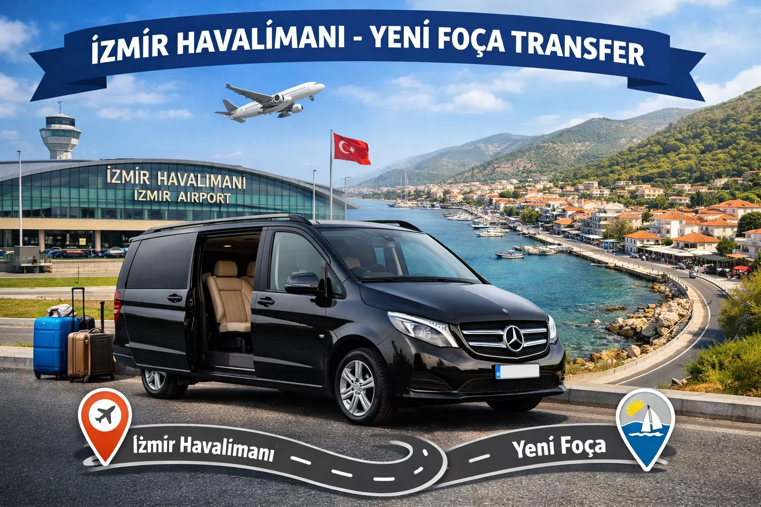 İzmir Havalimanı Yeni Foça Transfer