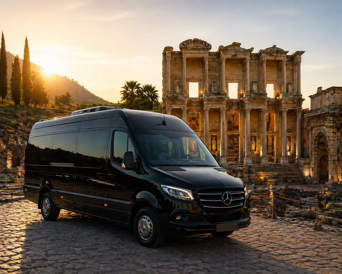 Özel Efes & Meryem Ana Turu – VIP Araç ve Profesyonel Rehber (1-19 Kişi)