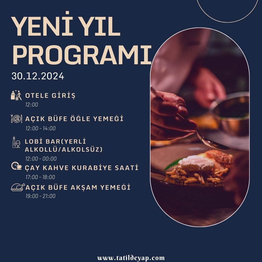 Yılbaşı 2025 Aria Claros Beach&Spa Resort 