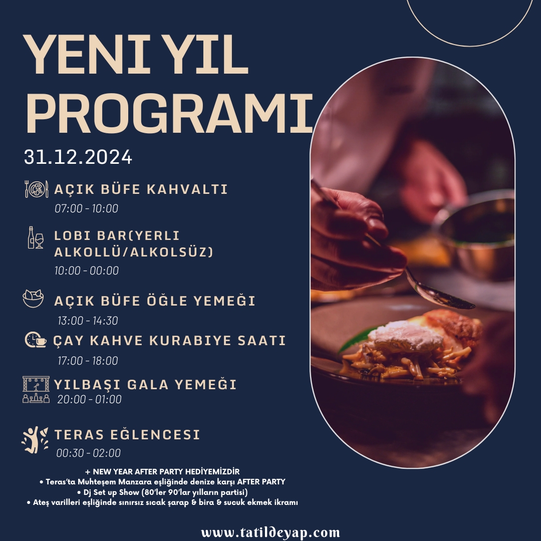 Yılbaşı 2025 Aria Claros Beach&Spa Resort 